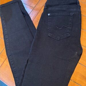 Seven for all mankind, black jeans